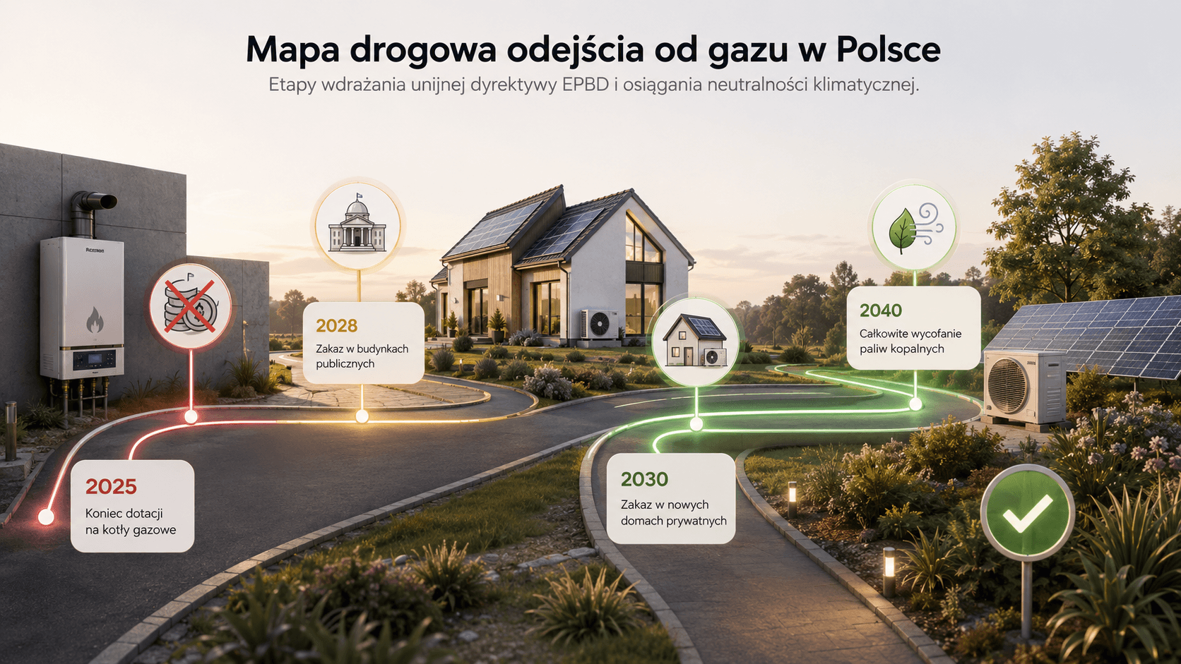Budujesz dom w 2026 roku? Tak, ogrzewanie gazem to już ślepa uliczka